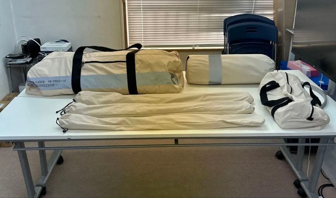 YOKA CABIN フルセット ポール式キャンプテント