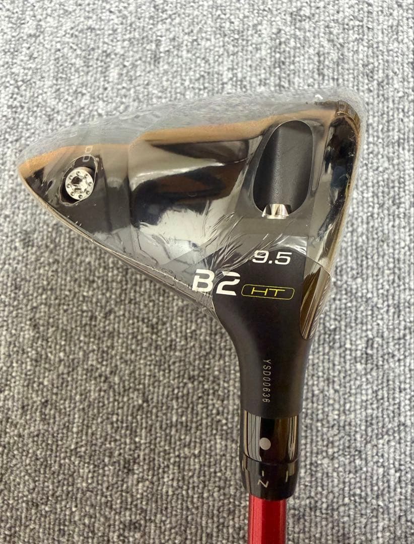 【ヘッド新品】B2HT 9.5 ベンタスTRレッド 6S グリップ新品 レンチ付
