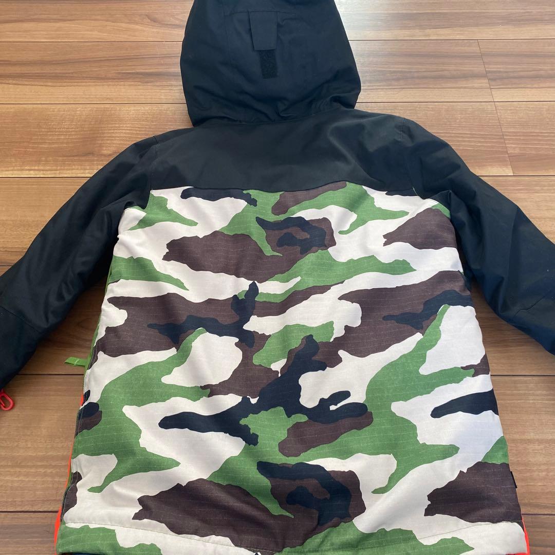 スノーボードウェア 686 S オレンジ　カーキ　セットアップ　上下