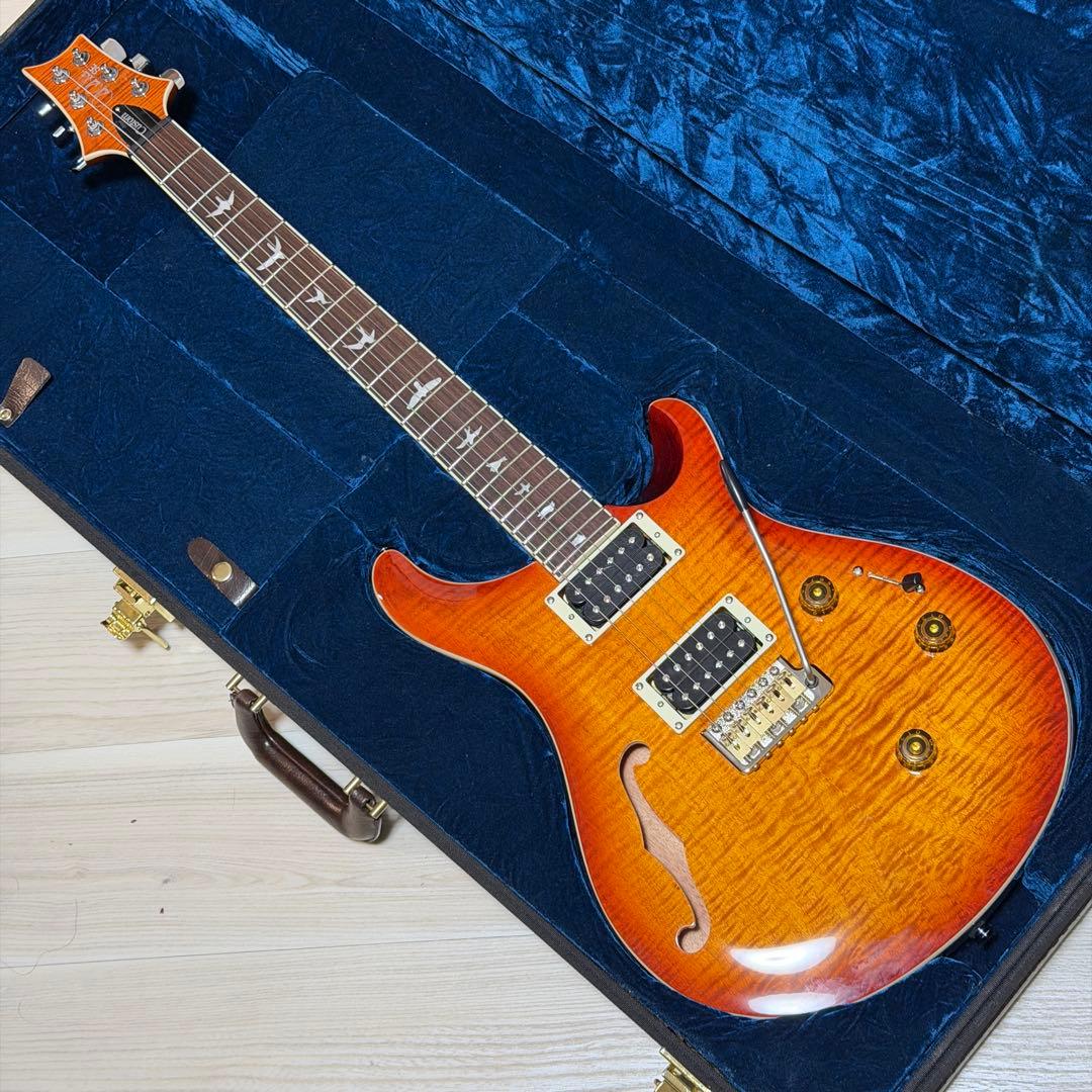 ほぼ未使用 PRS SE Custom 24 Semi-Hollow Piezo