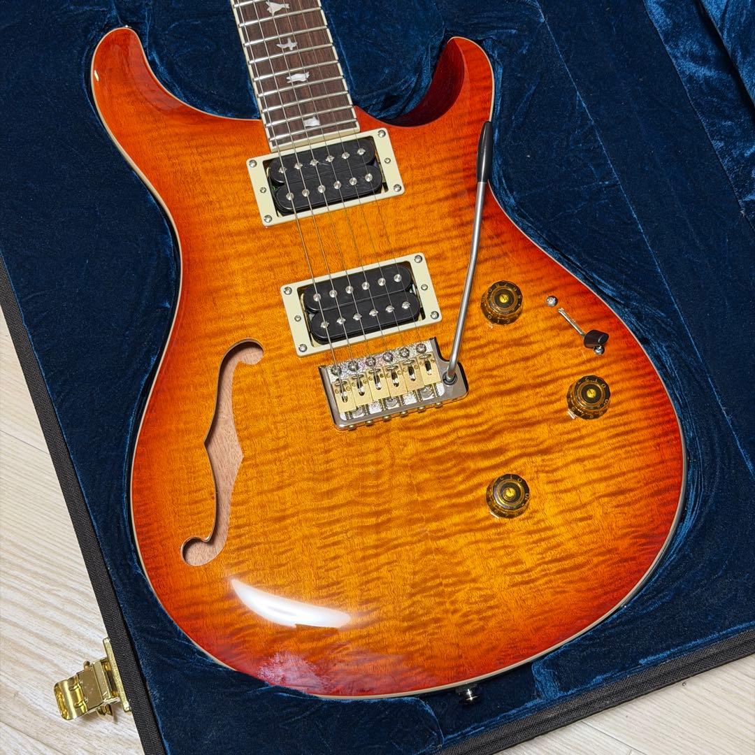 ほぼ未使用 PRS SE Custom 24 Semi-Hollow Piezo