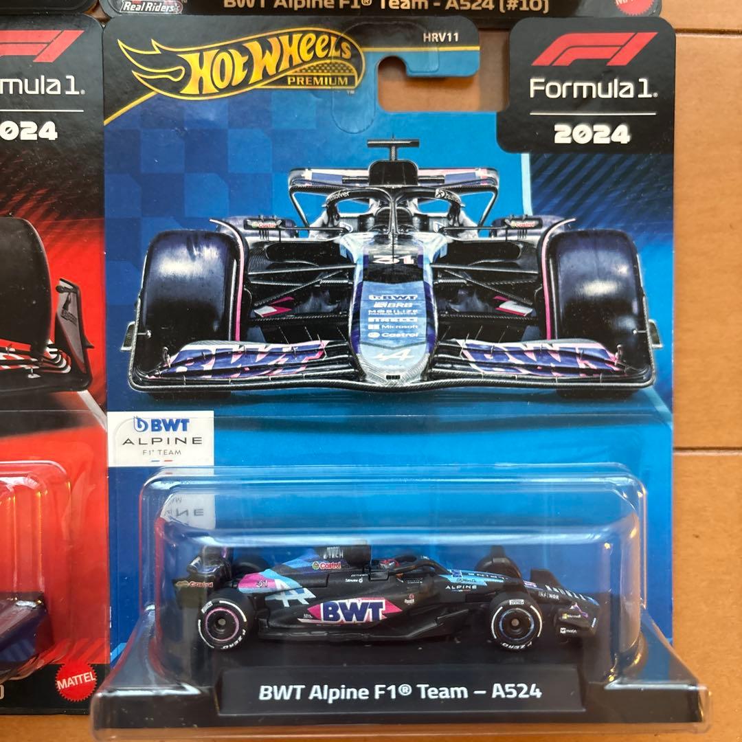 ホットウィール　プレミアム レース アソートメント F1 6台セット