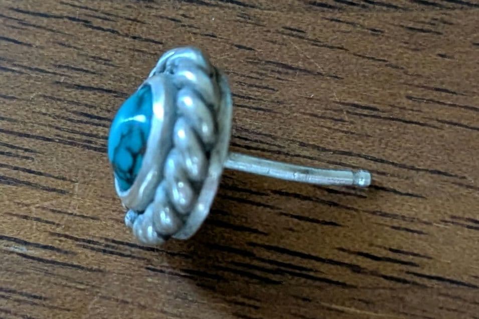 クライミー CRIMIE ターコイズ　ピアス