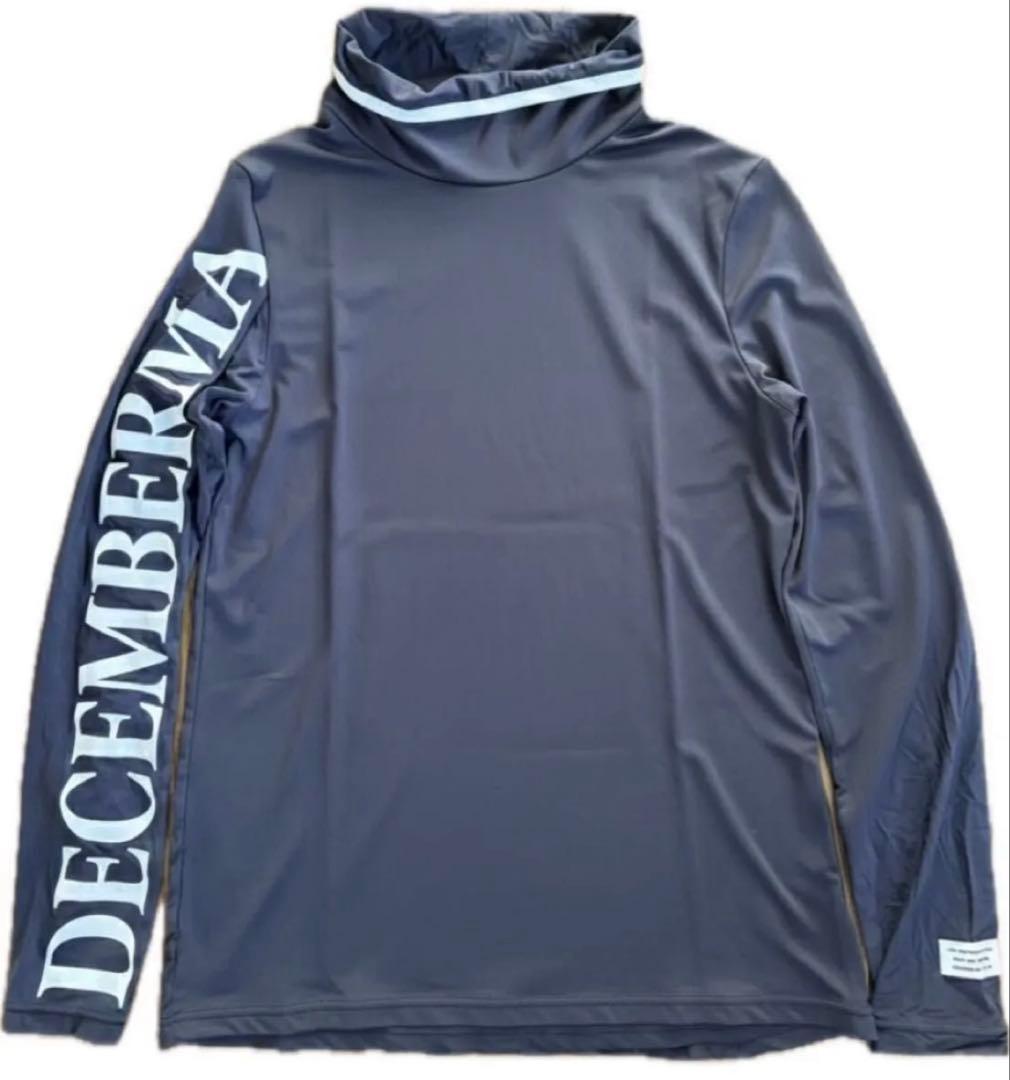 ディセンバーメイ ゴルフ モックネック インナーシャツ Lサイズ 日本製