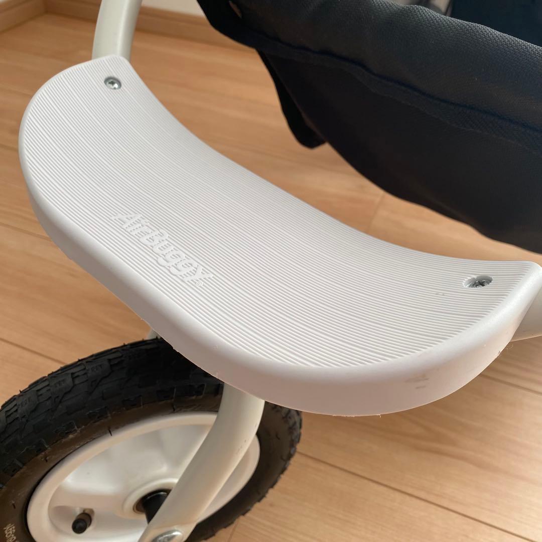 【美品】エアバギー ホワイト AIRBUGGY フレームのみ　ペットカートにも
