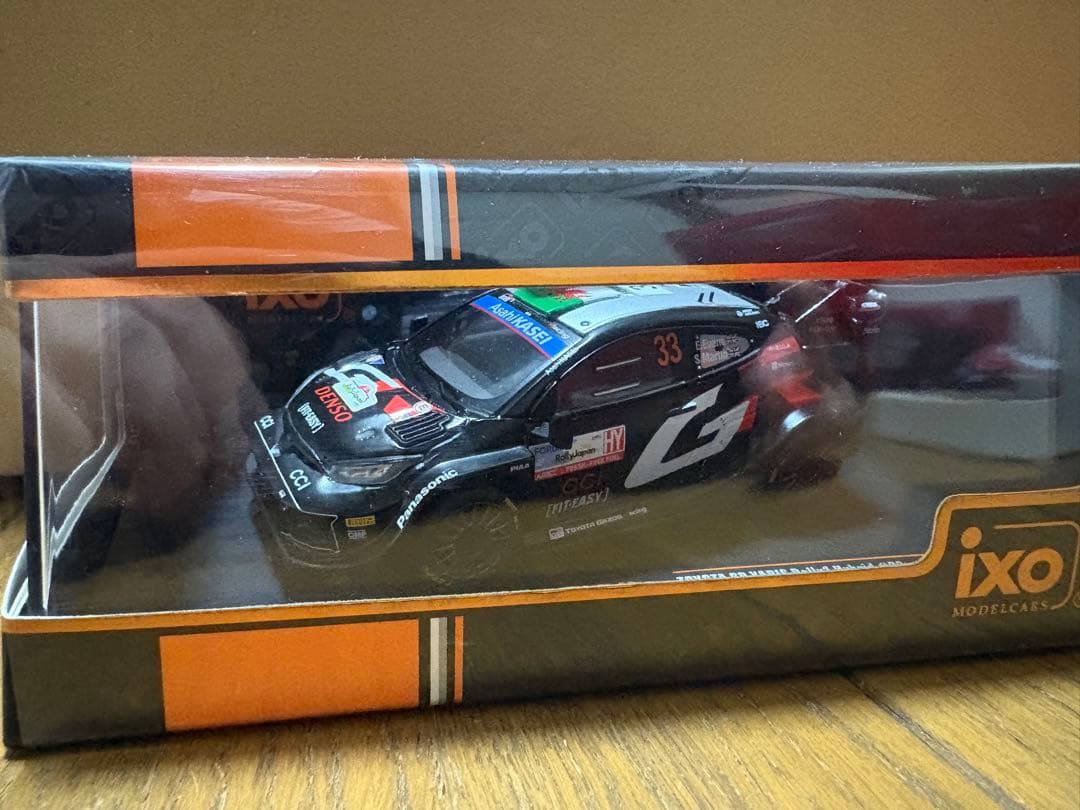 イクソ 1/43 GRヤリス ラリージャパン2024 No.33 E.エバンス