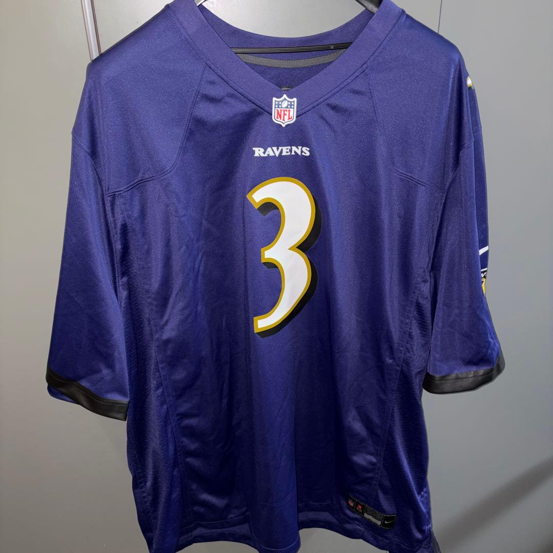 ［新品］NFL ボルチモア・レイブンズ ベッカム・ジュニア ユニフォーム 4XL