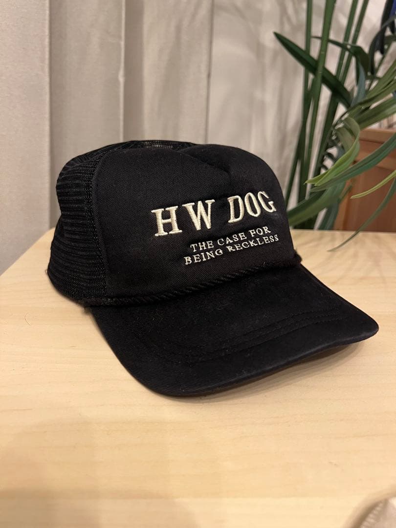 THE H.W.DOG&CO. メッシュバックキャップ ブラック