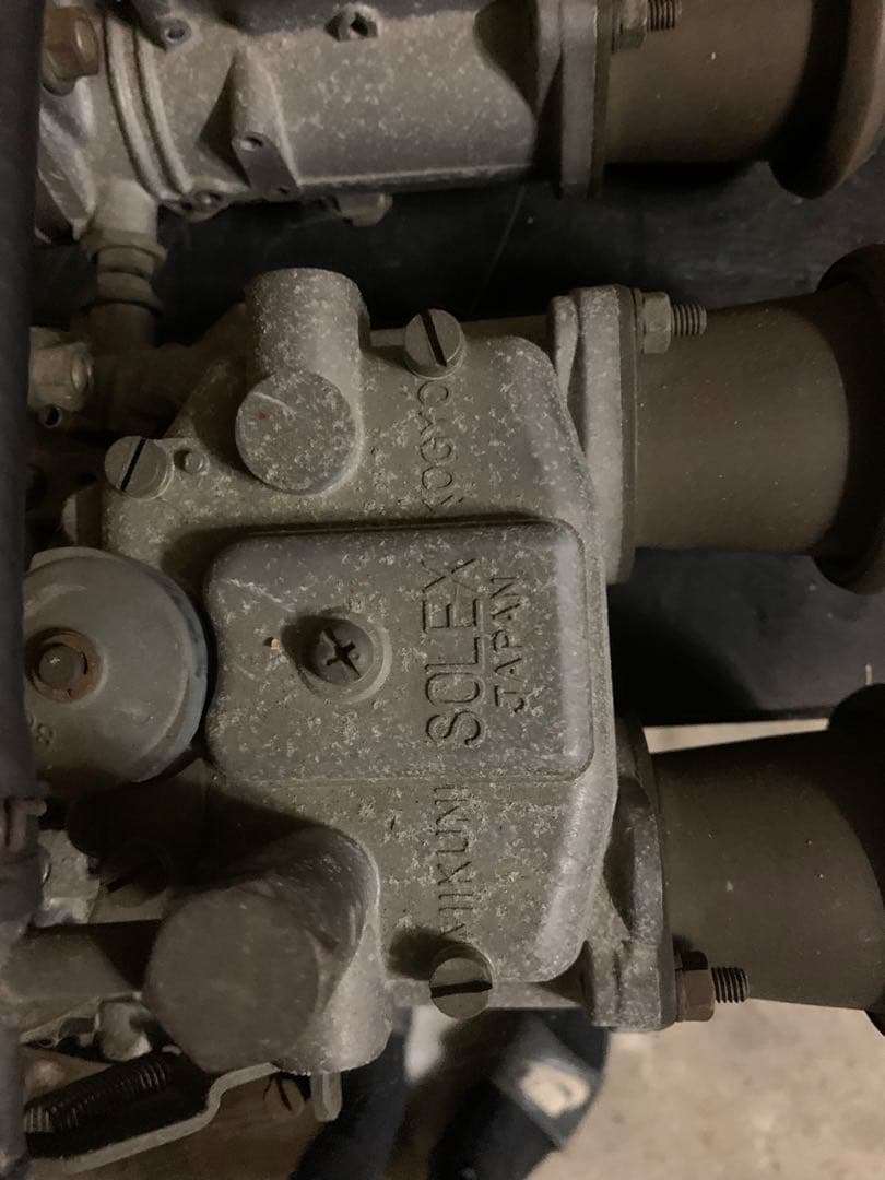 Solex 2基キャブレター インマニセット