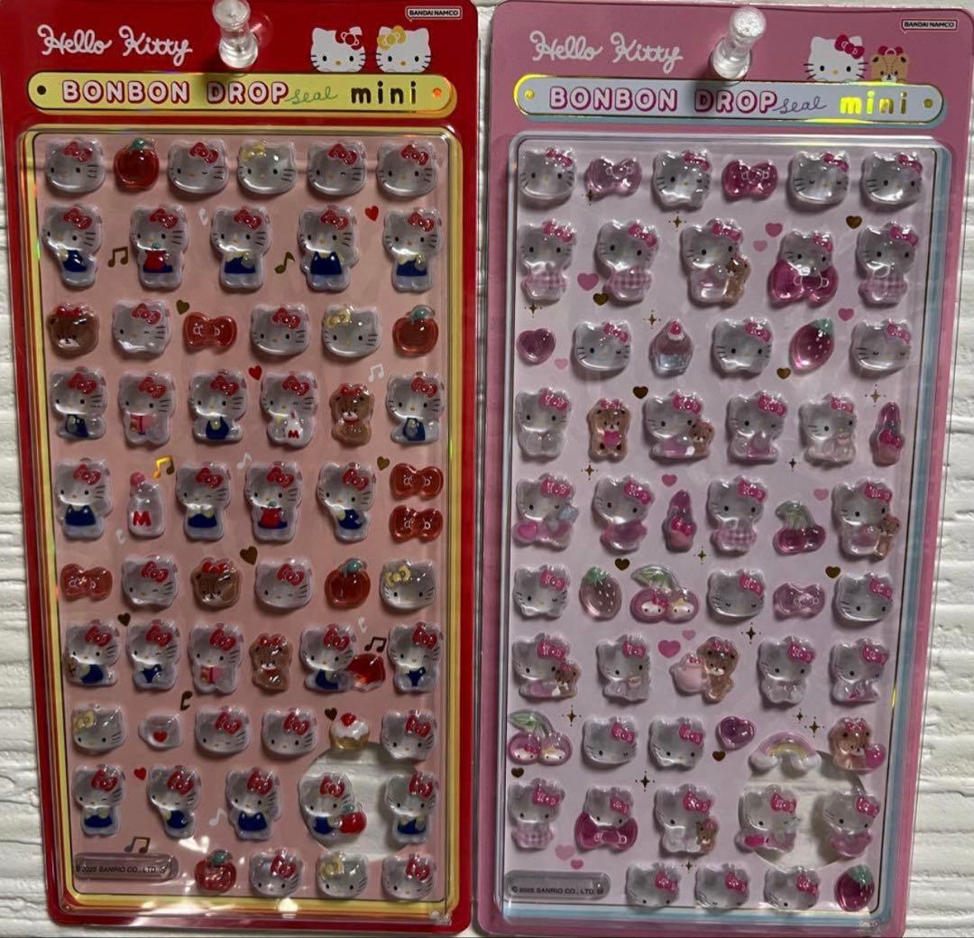 【国内正規品】　サンリオ　ボンボンドロップシール ミニ　全8種 （コンプリート）