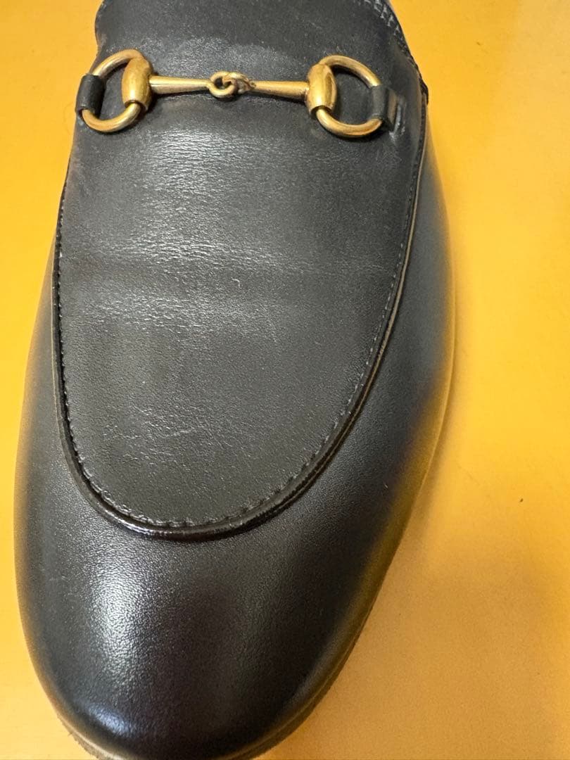 GUCCI ローファー 39ゴールドチェーン