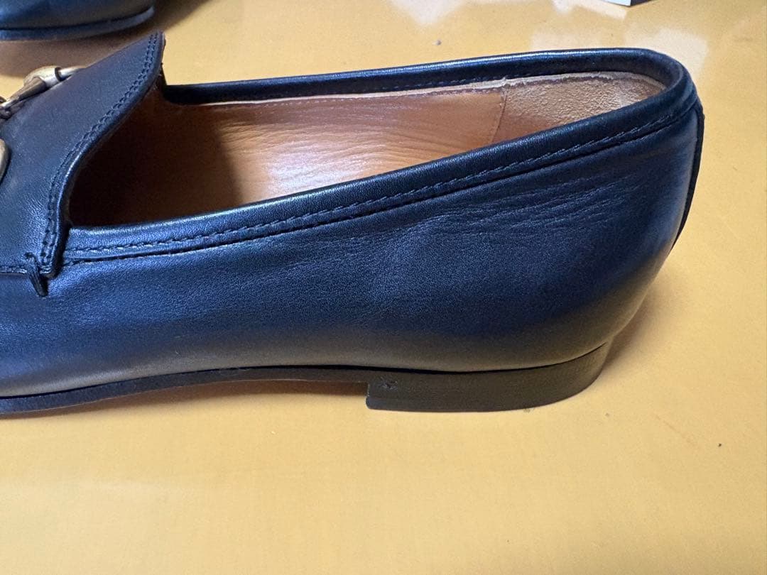 GUCCI ローファー 39ゴールドチェーン