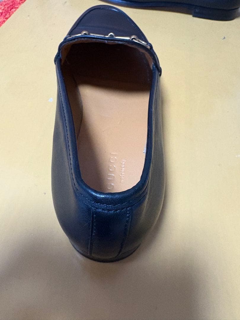 GUCCI ローファー 39ゴールドチェーン