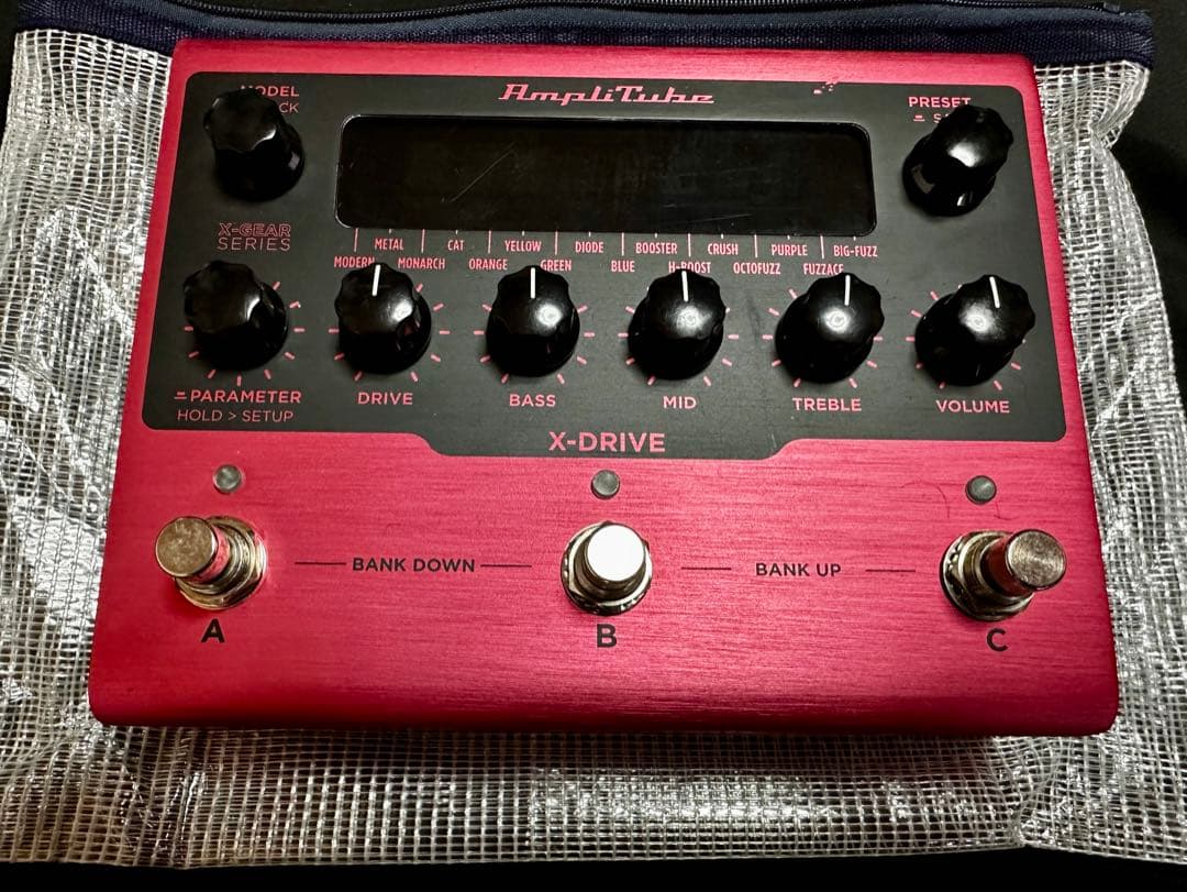 AmpliTube X-DRIVE ギターエフェクター