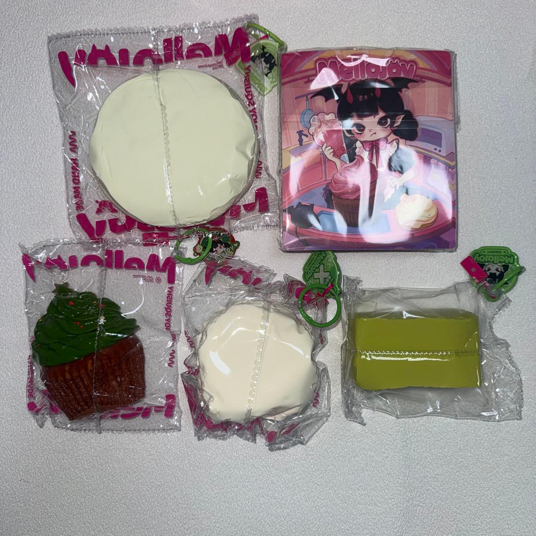 【再販なしレア】Mellojoy スクイーズ 5点セット