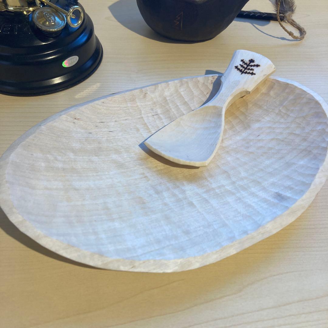 【新品】ソウルオブシベリア　 プレート&スプーン　No.1003