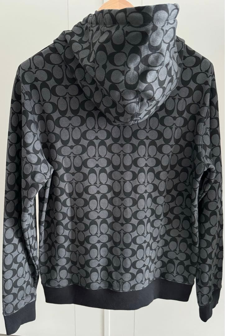 上下　セットアップ　COACH シグネチャー　パーカ　パンツ　Sサイズ