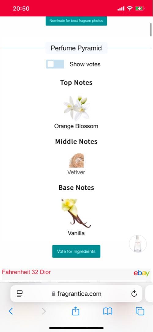 Dior Fahrenheit 32 他