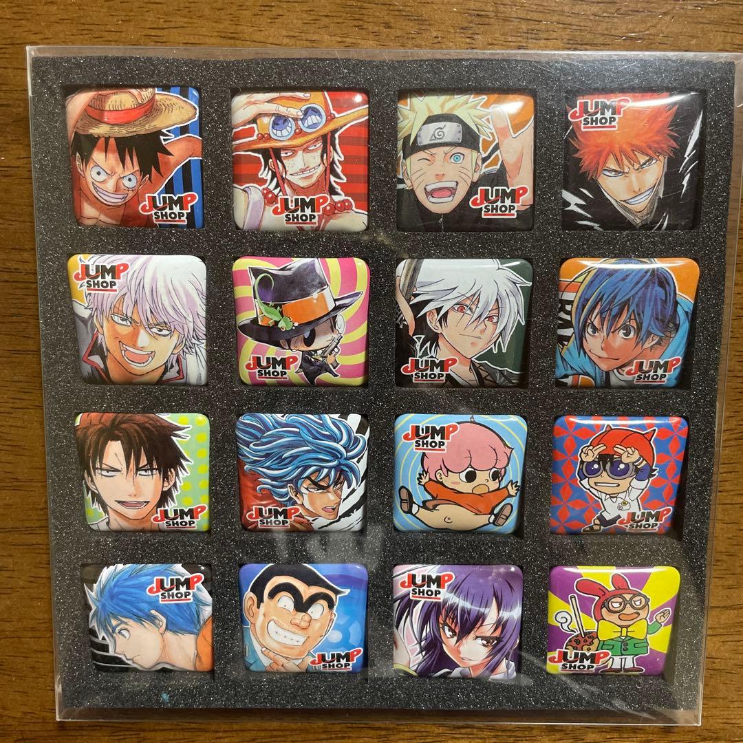 ジャンプショップオールスター缶バッチセット