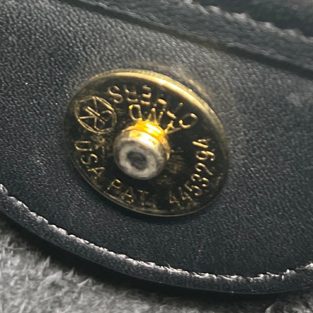 バッグ OLD COACH coach ergo mini black leather