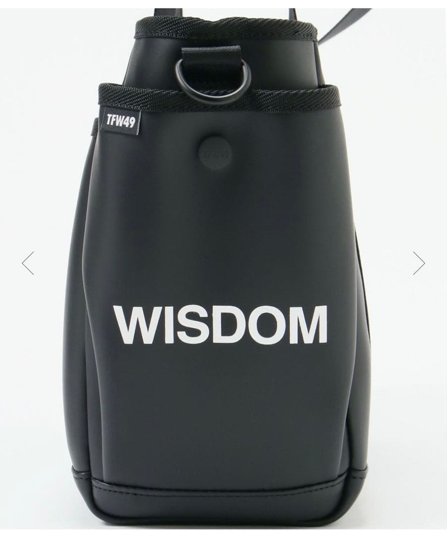 ゴルフバッグ・キャディバッグ TFW49 LUXURY LEATHER ROUND BAG BLACK