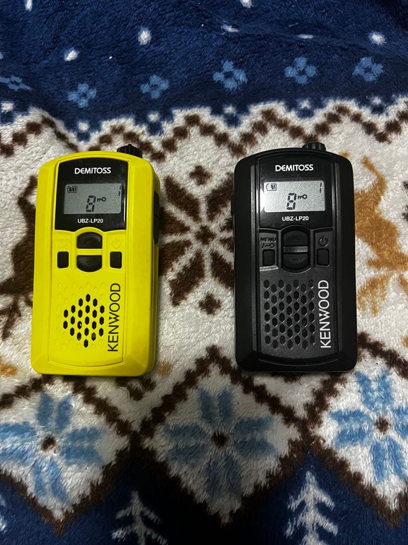 KENWOOD UBZ-LP20 トランシーバー 2色セット