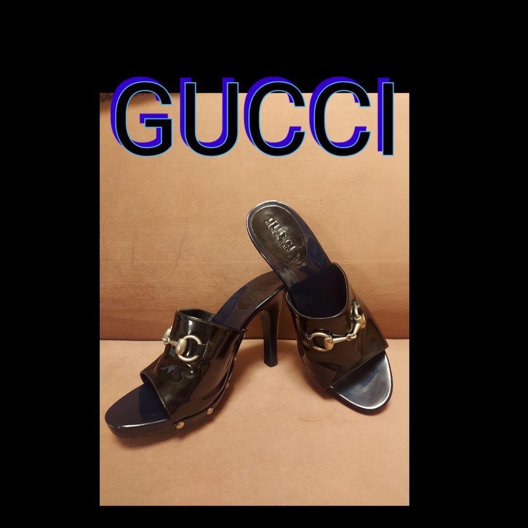 GUCCI♥️エナメルサンダル