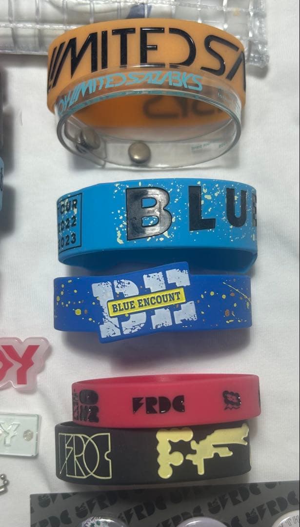 邦ロック　ラバーバンド　キーホルダー　vaundy フレデリック　フォーリミ