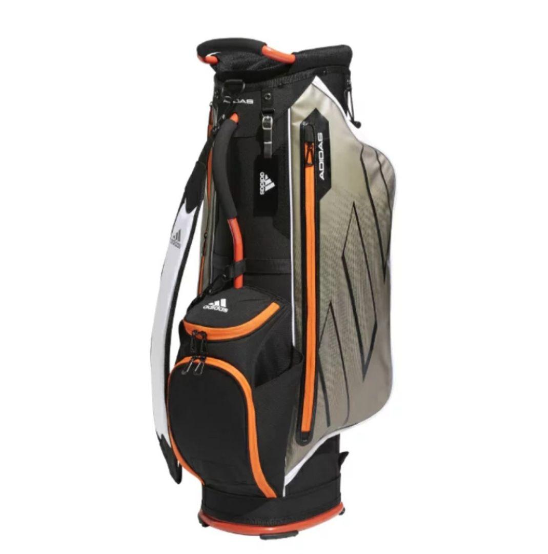 レンさん用adidas ゴルフキャディバッグ ブラック/オレンジ