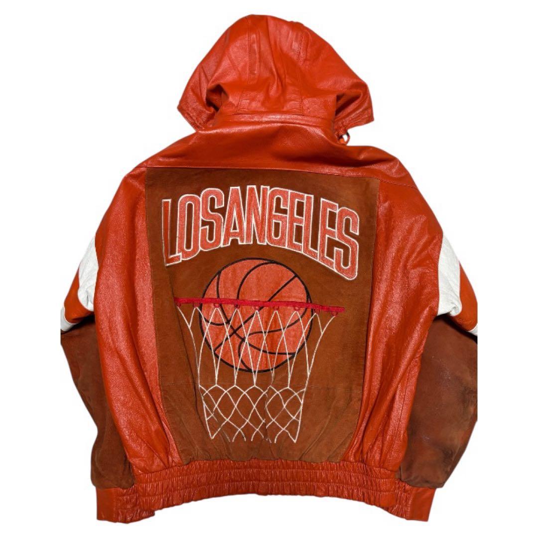 Vintage バスケットボール レザージャケット NBA