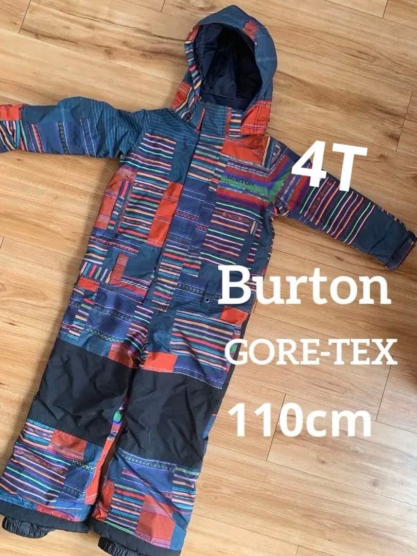 Burton 子供用スノーボードウェア パッチワーク