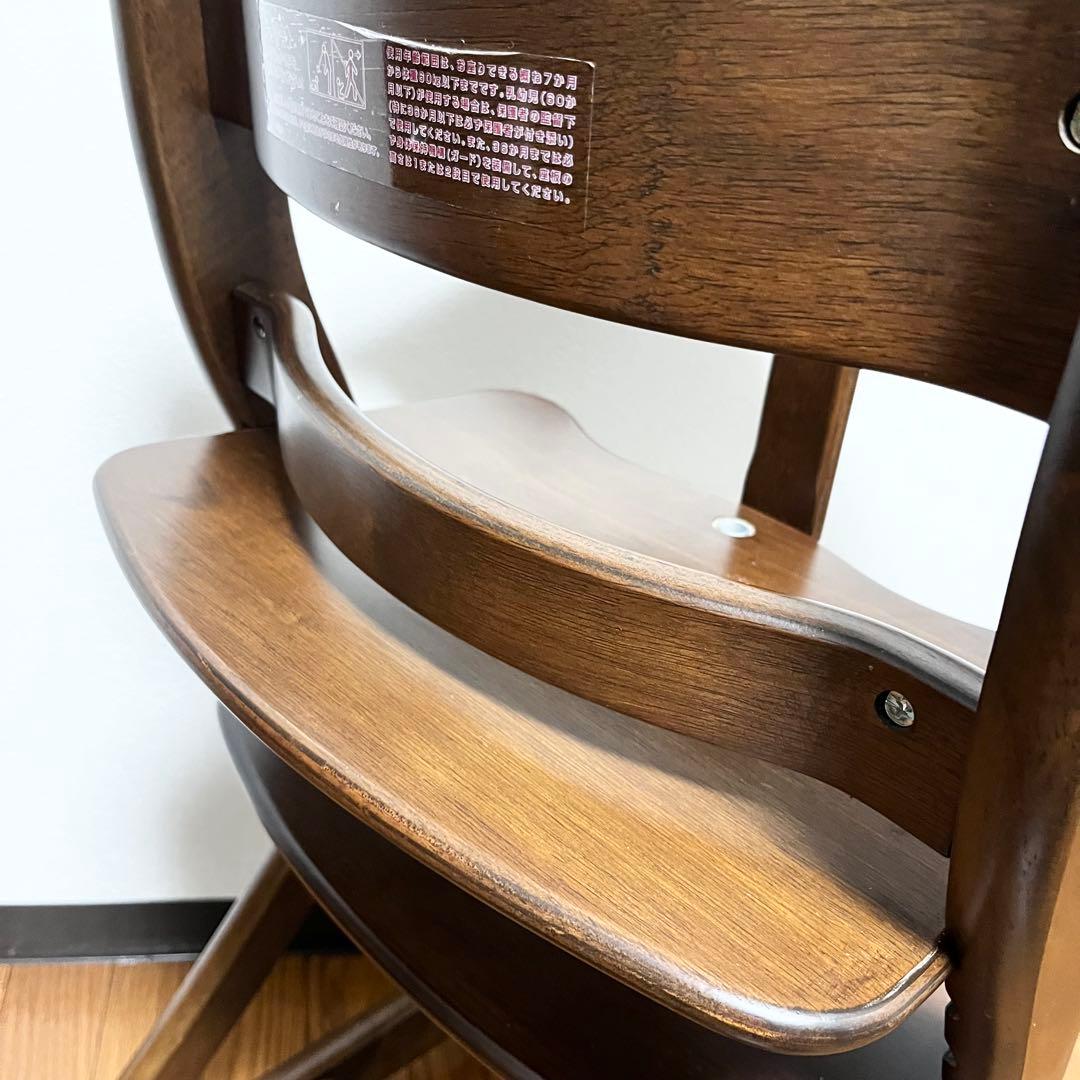 大和屋　すくすくチェアスリムプラス　テーブル＆ガード付　送料込み