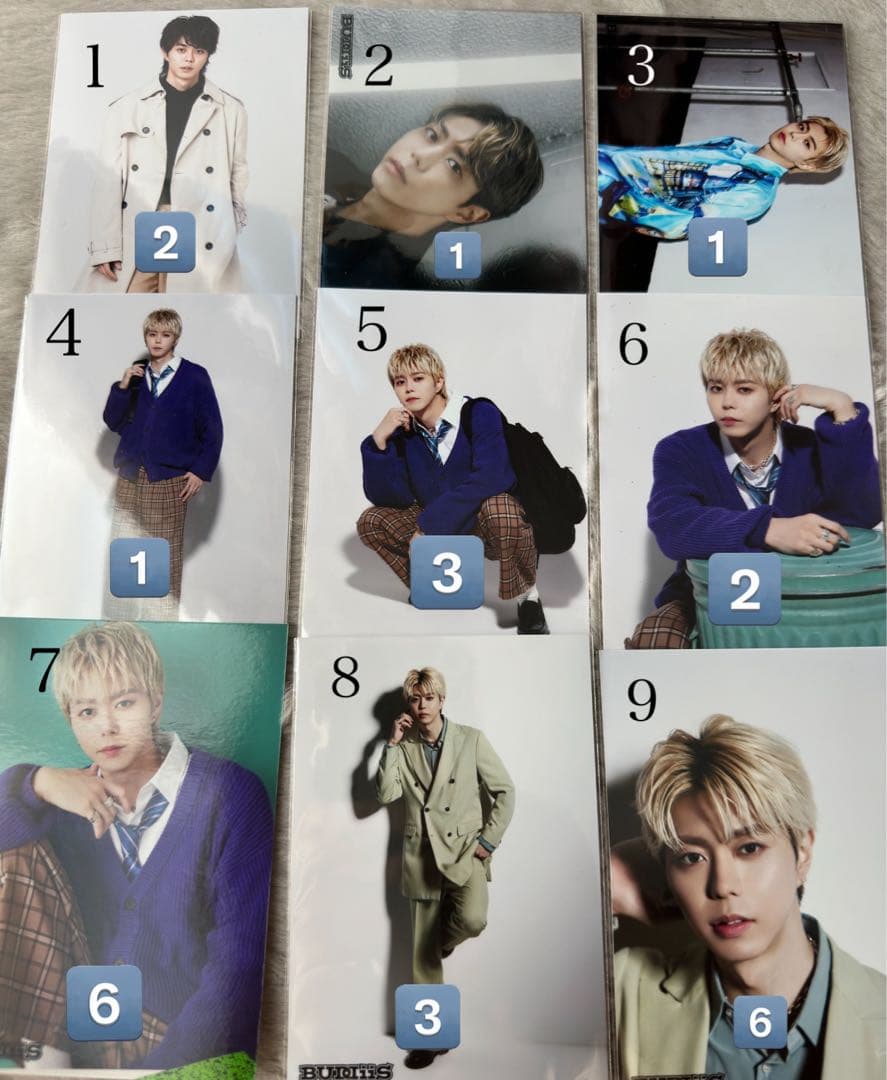 1枚150円 BUDDiiS SEIYA 生写真