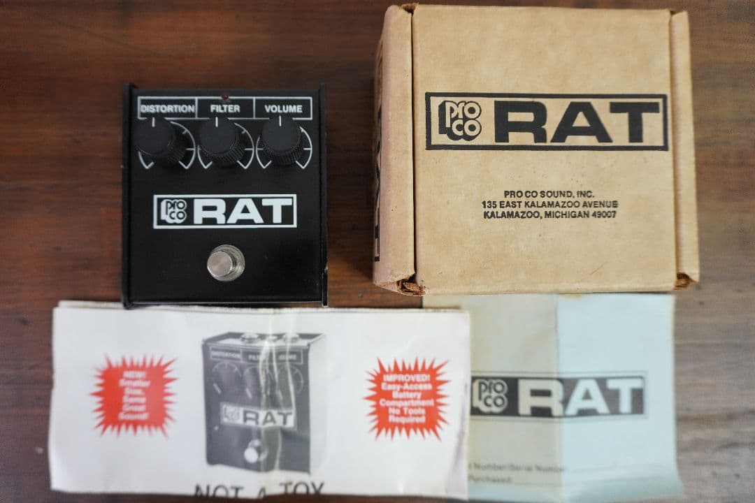 ProCoRAT 1986ビンテージエフェクター