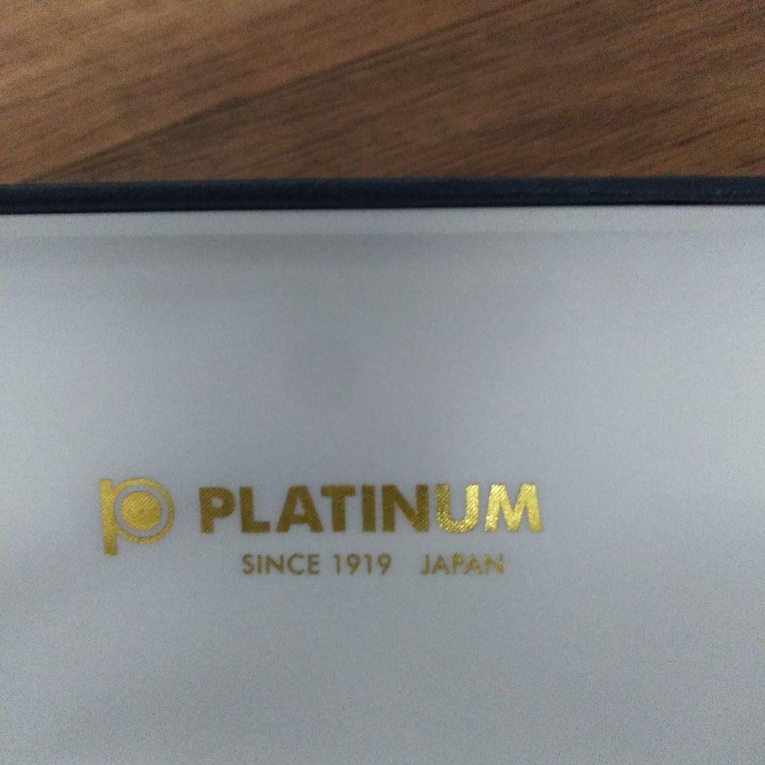 プラチナ　ボールペン　高級　希少　筆記　オシャレ　スマート
