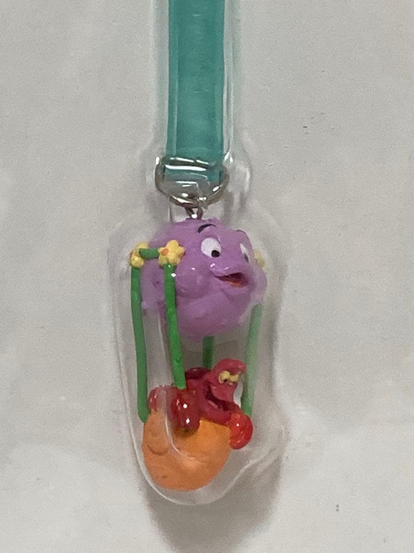 リトルマーメイド　アリエル　ストラップ　ディズニー　めじるしアクセサリー