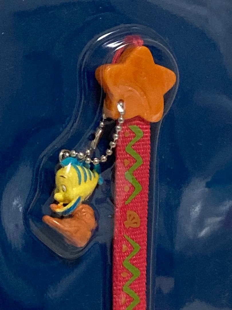 リトルマーメイド　アリエル　ストラップ　ディズニー　めじるしアクセサリー