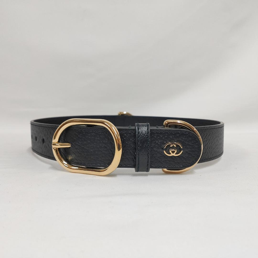 新品未使用 グッチ インターロッキングG ペット カラーXL中型犬～大型犬用首輪