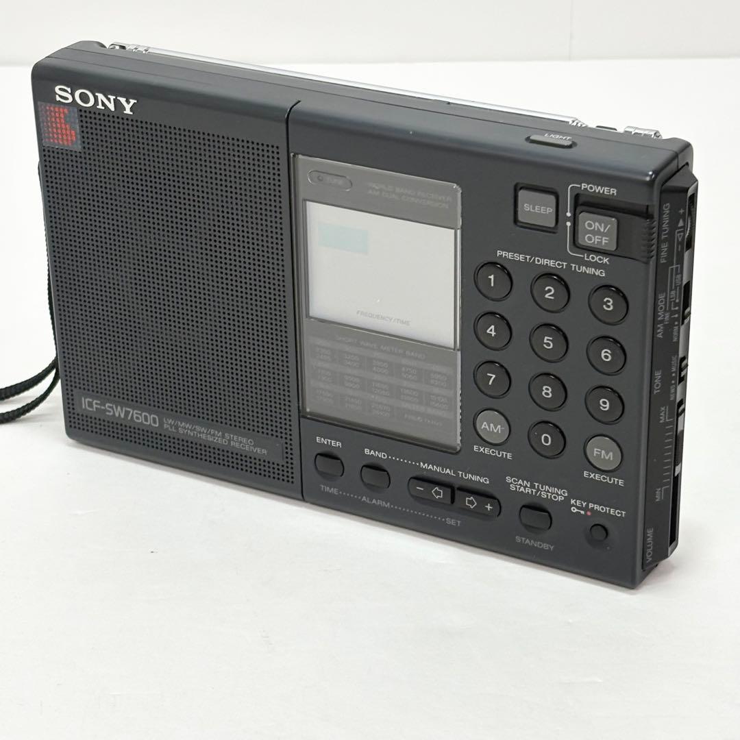 SONY ICF-SW7600 短波ラジオ 付属品豊富 ソニー 箱付き