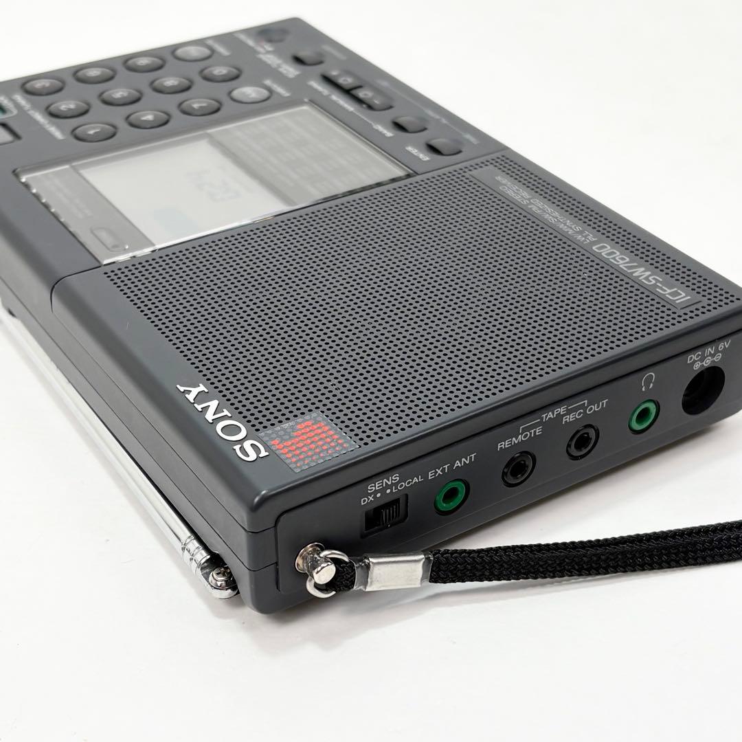 SONY ICF-SW7600 短波ラジオ 付属品豊富 ソニー 箱付き