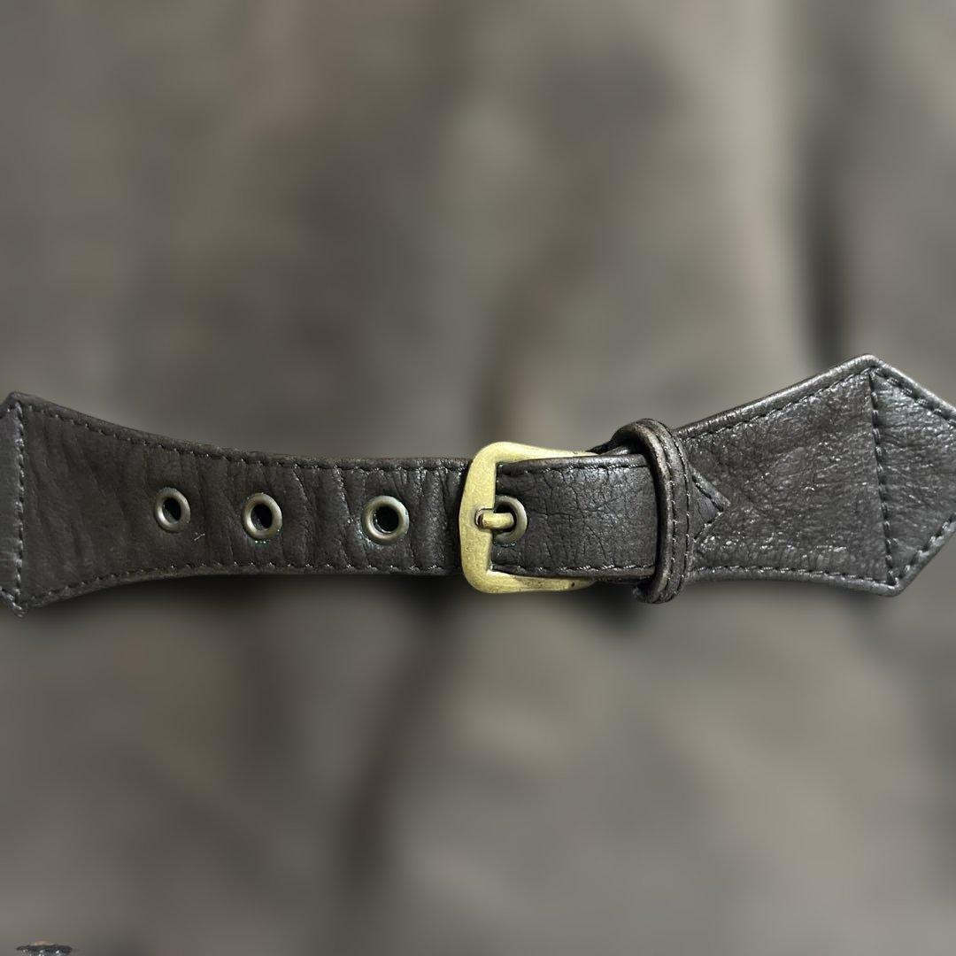 BALLY バリー　イタリア製　ヤギ革　レザーベスト　ダークブラウン