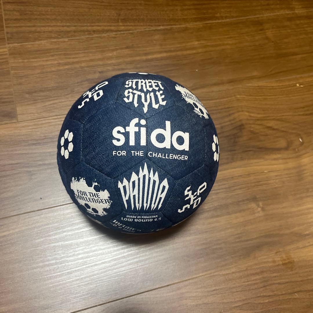 ストリートサッカーボール スフィーダ デニム生地