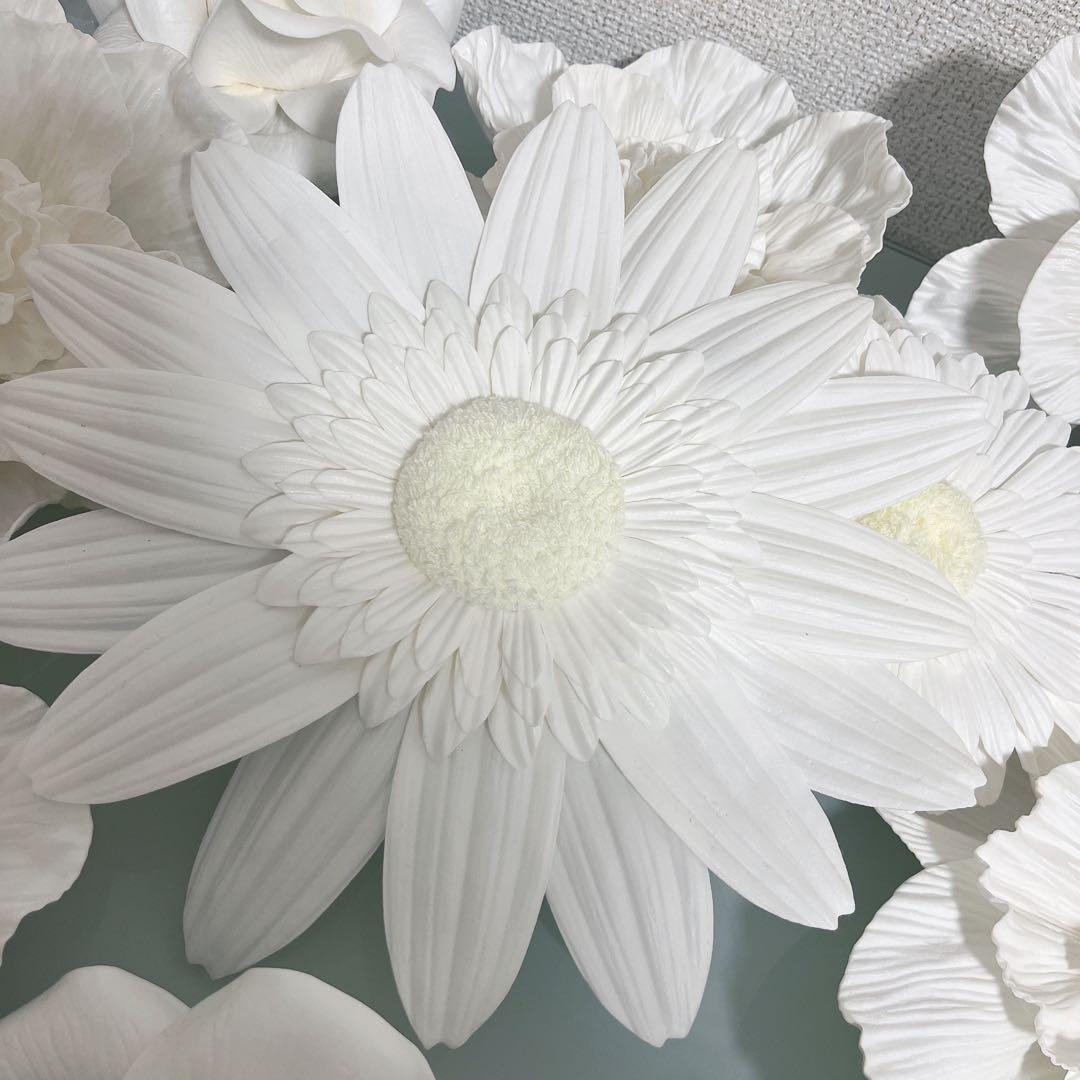 Francfranc ウォールフラワー（ホワイト）15個セット