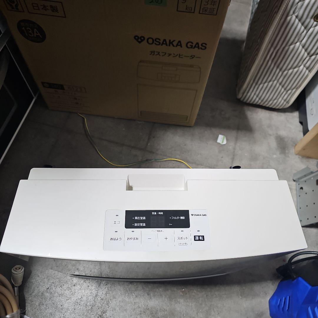 OSAKA GAS ガスファンヒーター ホワイト GFH 4006S