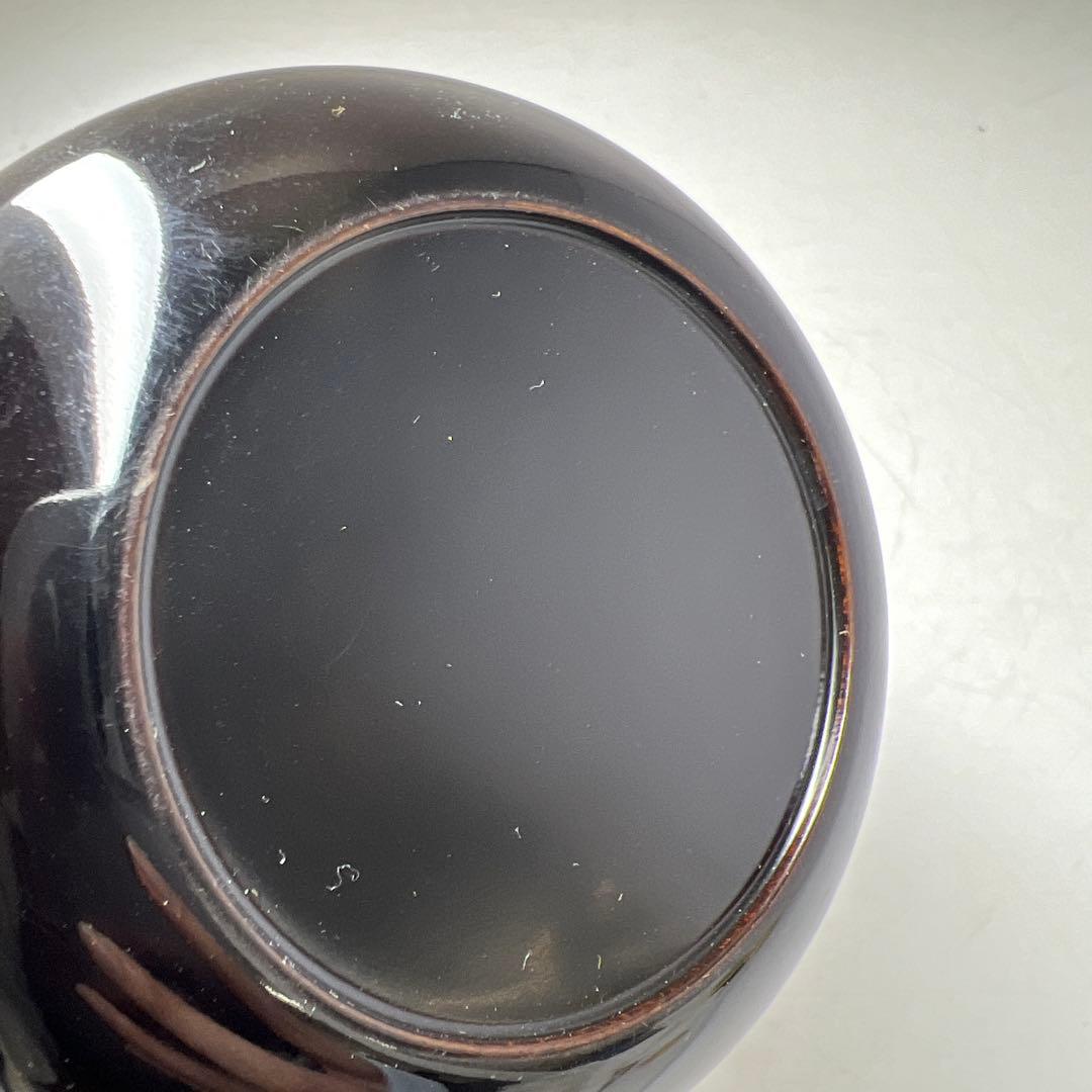 ☆茶3 哲山　四季草花　平棗　共箱　口径8cm 東K8-0125②