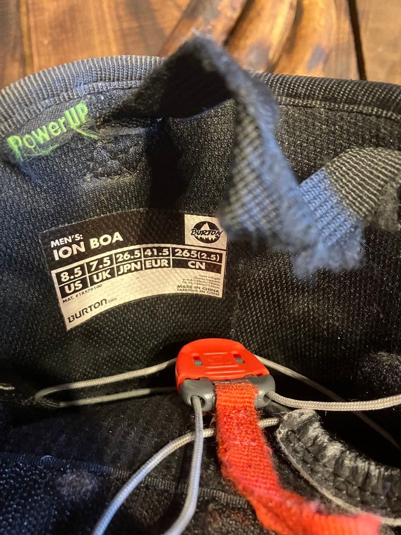 BURTON ION スノーボードブーツ カモラフ 迷彩 JP26.5cm