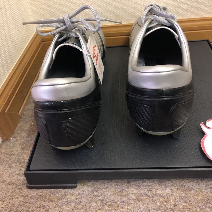 遠藤保仁サイン入りスパイク　アンブロ　ステルストロフィーHG サッカースパイク