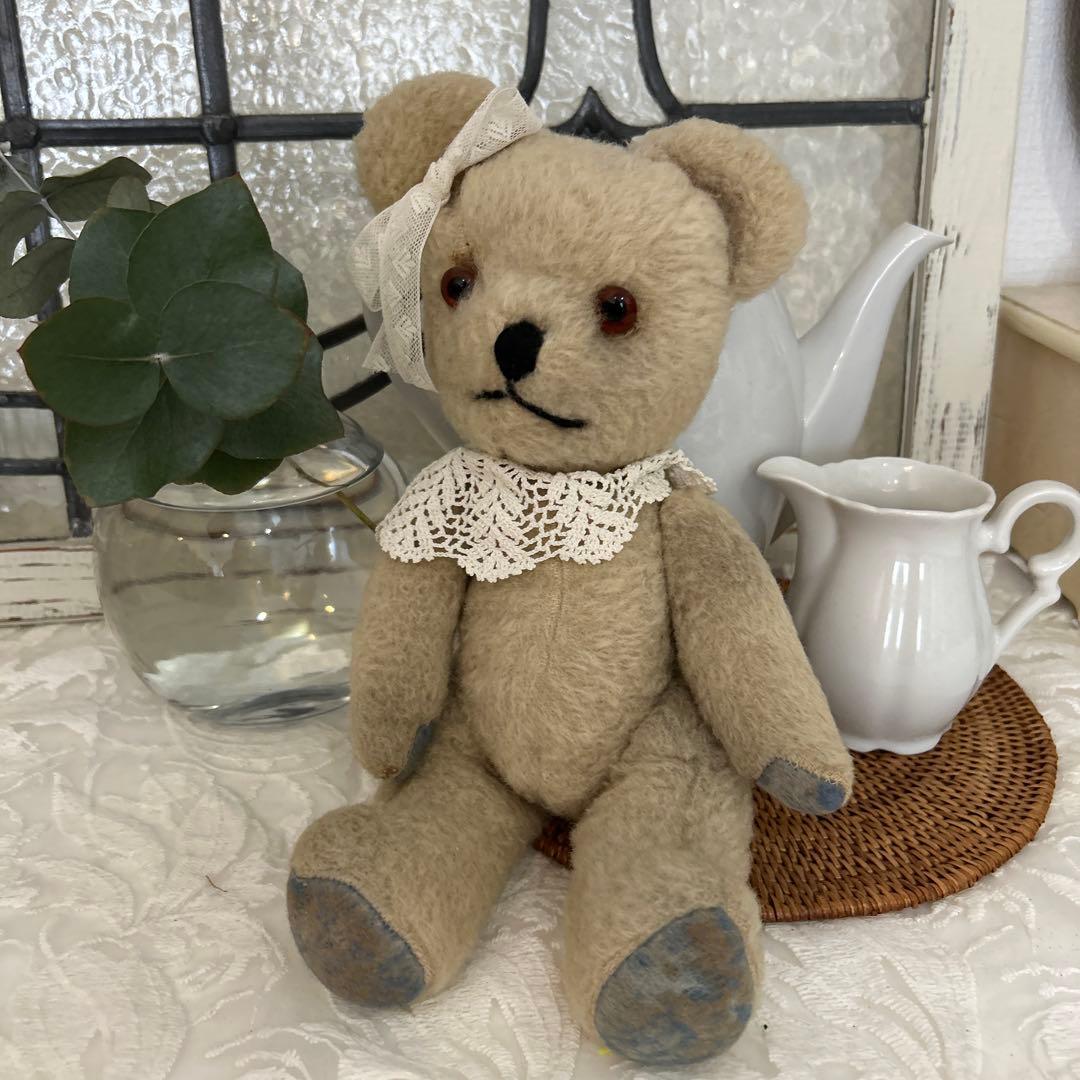 テディベア アンティークベア アンティークテディベア ぬいぐるみ アンティーク