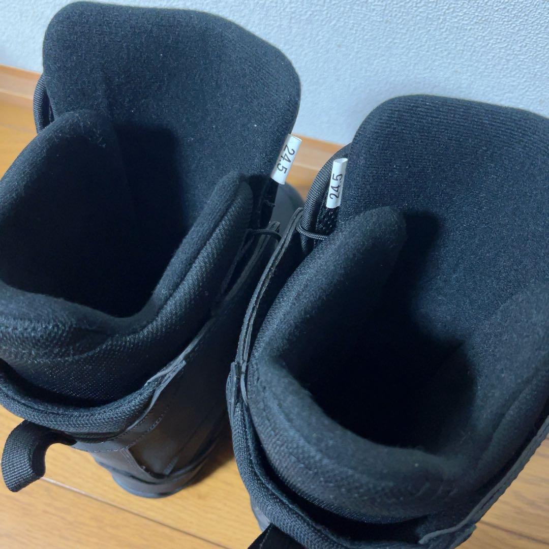 スノーボードブーツ 24.5cm ブラック