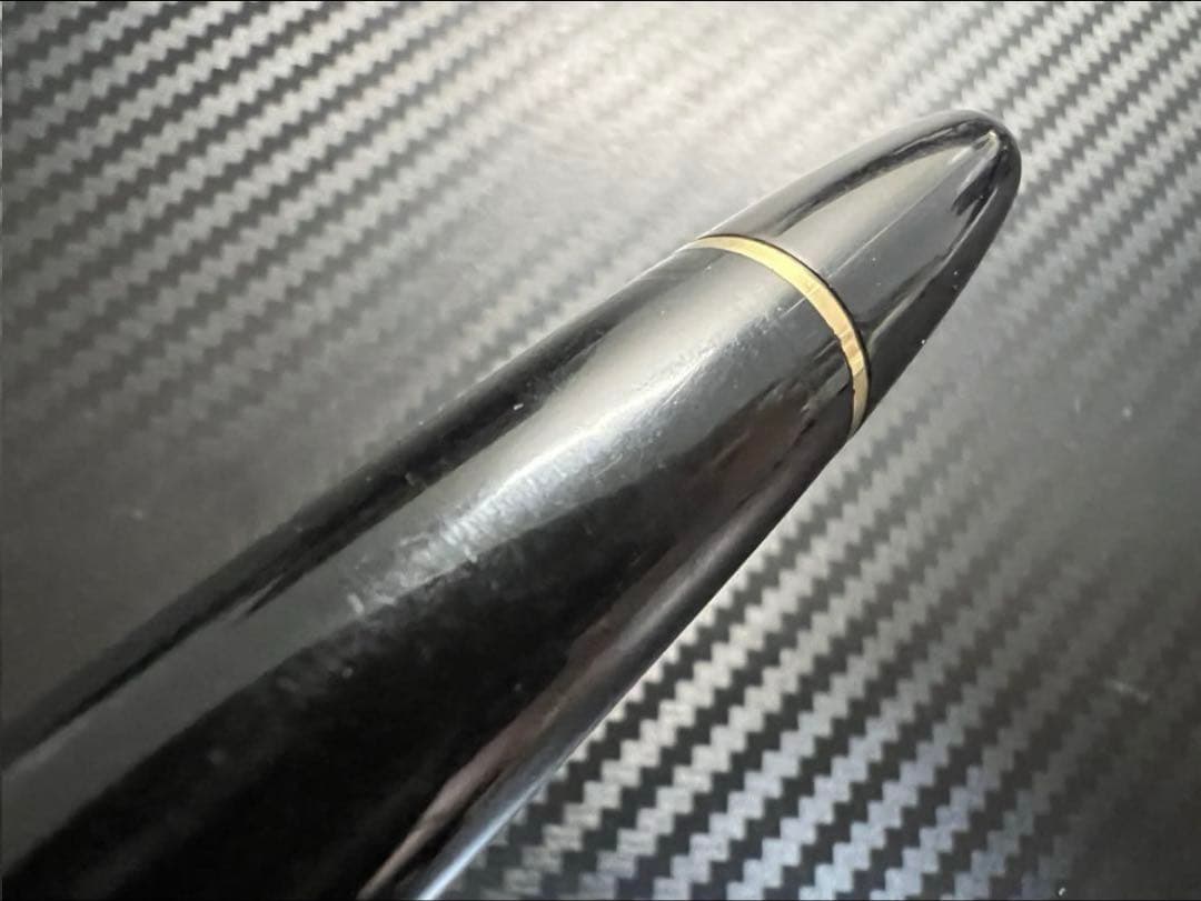 モンブラン マイスターシュテュック 14C 全金 万年筆 EF 極細字 146